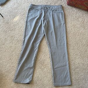Calvin Klein Performance Light Gray Chinos